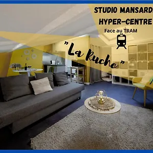 #studio La Ruche#mansardé/ Hyper-centre/face Au Tram Appartement